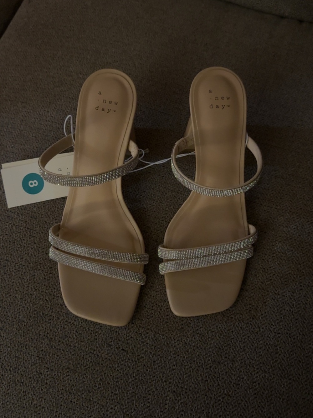 a new day Rhinestone Heels